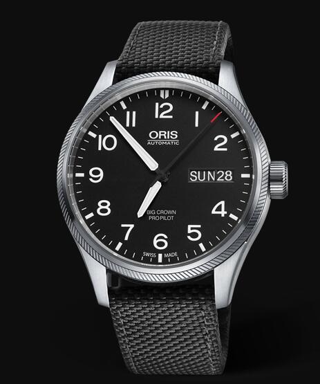 Oris Aviation Big Crown Propilot Big Day Date 45MM Replica Watch 01 752 7698 4164-07 5 22 15FC